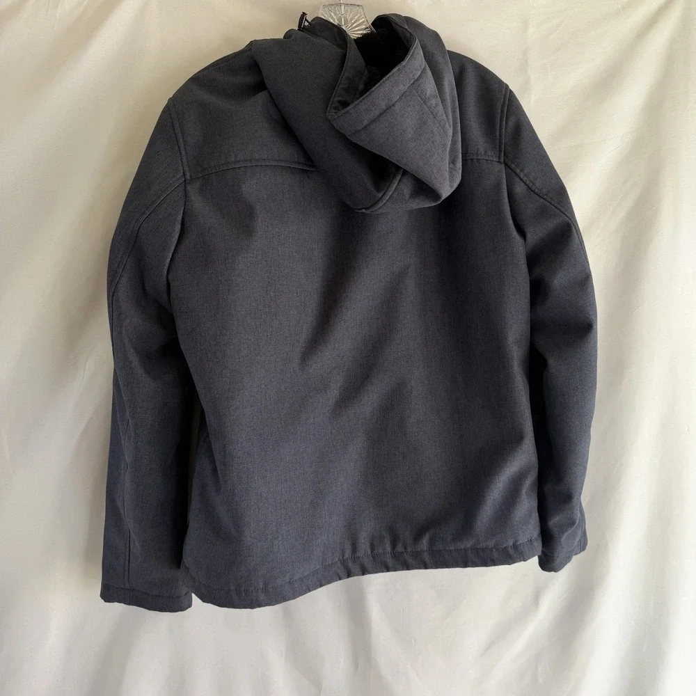 Kids Youth Size M Tommy‎ Hilfiger 3 Layer Hooded Fleece Lined Jacket